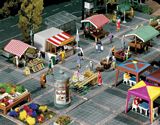 Faller 272533 Market stands and carts