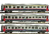 Fleischmann 814508 3 Piece Set Eurofima Coaches SNCB