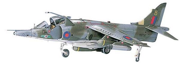 Hasegawa 00236 Hawker Harrier GR Mk3