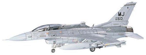Hasegawa 00445 F-16D Fighting Falcon US Air Force Trainer