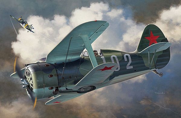 Hasegawa 07466 Polikarpov I-153