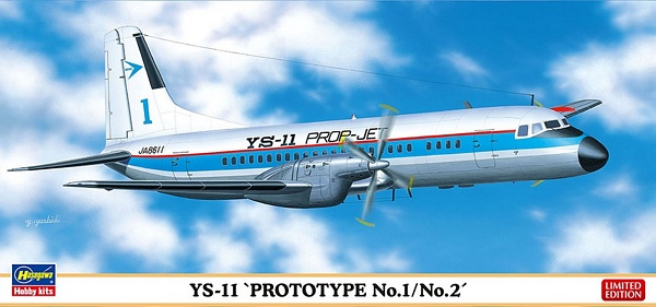 Hasegawa 10836 YS-11 Prototype No1/No2