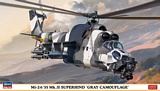 Hasegawa 02297 Mi-24/35 MkIII Super Hind Gray Camouflage