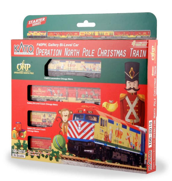 kato 1062015 north pole christmas train set kato 1062015 north pole christmas train set