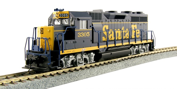 Kato 3730222 EMD GP35 Phase Ia with installed Details Diesel Atchison Topeka Santa Fe no. 3305