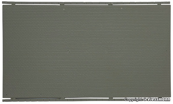 Kibri 37961 Wall plate with regular capping stones L ca 20 x W 12 cm