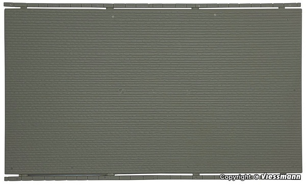 Kibri 37961 Wall plate with regular capping stones L ca 20 x W 12 cm