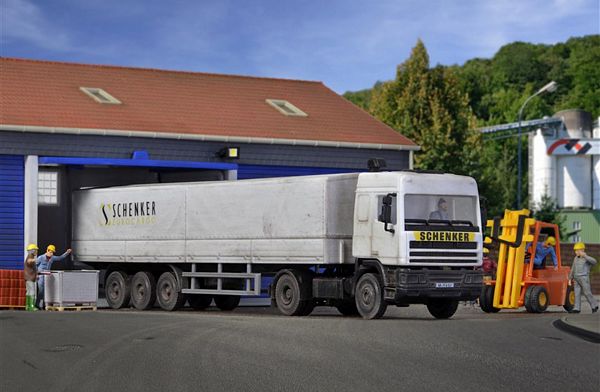 Kibri 14638 DAF with Curtain Sided Trailer