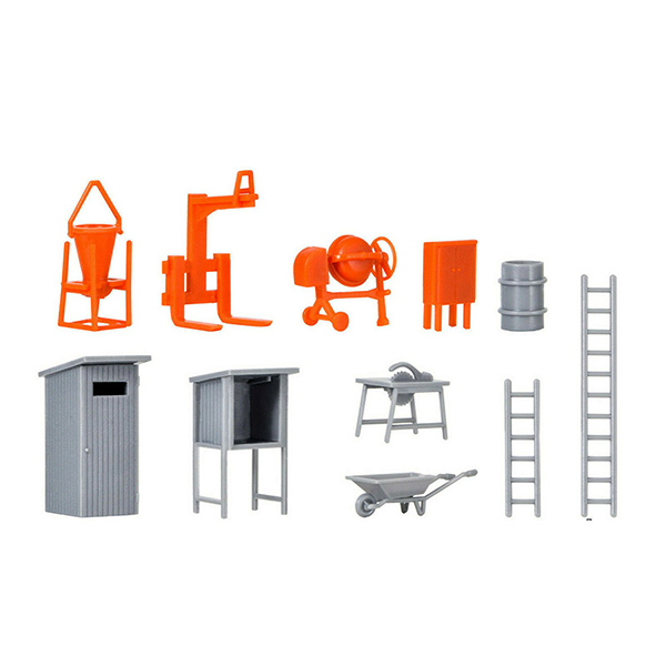 Kibri 38140 H0 Deco set Roadworks accessories