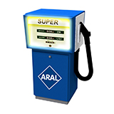 Kibri 1364 Petrol Pump With LED Lighting