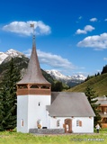 Kibri 37031 Village church Sertig