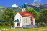 Kibri 37032 Church Wassen at the Gotthard railway