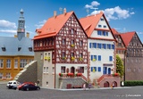 Kibri 37368 Half-timbered house on town wall 2 pieces