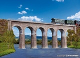 Kibri 37663 Ravenna viaduct with ice breaking foundations single track