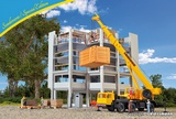 Kibri 12503 LIEBHERR mobile crane LTM 1050/3, yellow