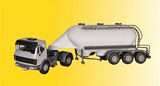 Kibri 14059 MB Truck with Pointed Silo Container