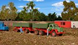 Kibri 14063 MAGIRUS DEUTZ 230D 26AK Tipper with Trailer Kit