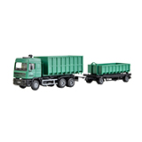 Kibri 15211 DAF Dump Truck with Trailer Kit