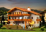 Kibri 38077 Alpine House with LED Light Kit