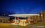 Kibri 39006 Modern bus terminal main building with one stop incl LED lighting functional kit