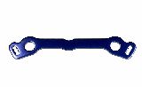 Kyosho IF130BL Steering Plate Blue