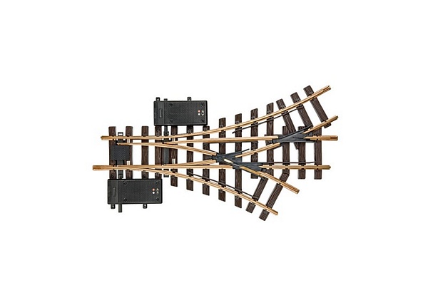 LGB 12360 Electric Three Way Turnout R1 30 degrees