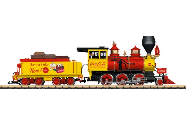 LGB 20282 Coca Cola Mogul Steam Locomotive