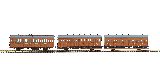 Mabar 81608 Wood Passenger Car Set