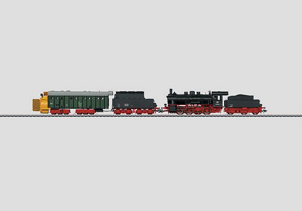 Marklin 26833 Snow Clearing Train Steam Rotary Snowplow BR 55 DB