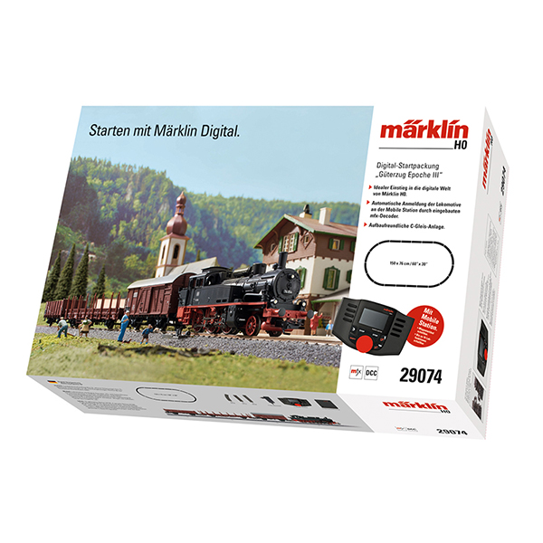 Marklin 29074 Marklin Start up Era III Freight Train Digital Starter Set