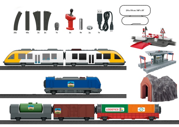 Marklin 29343 Marklin my world Premium Starter Set with 2 Trains