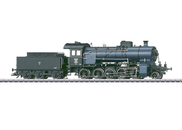 Marklin 39253 Class C 5/6 Elephant Steam Locomotive with a Tender