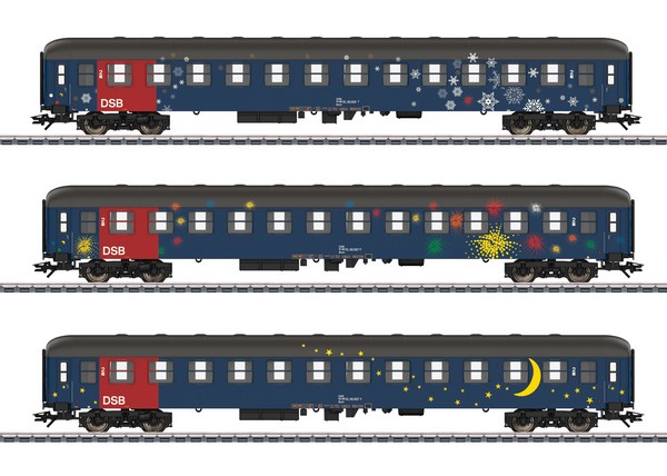 Marklin 42698 DSB Passenger Car Set