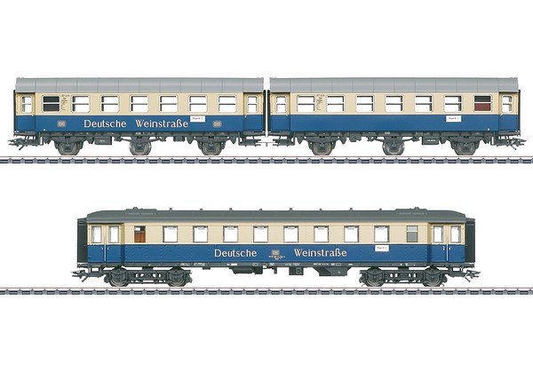 Marklin 43189 German Wine Road Passenger Car Set