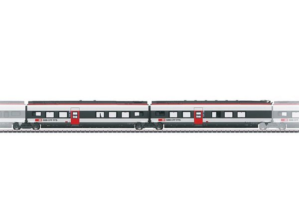 Marklin 43452 Add-On Car Set 2 for the Class RABe 501 022 Giruno