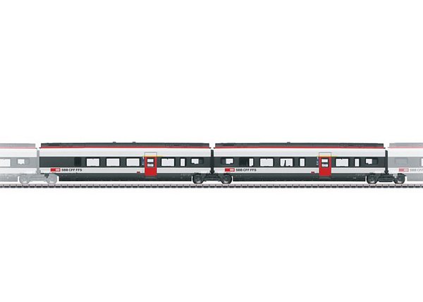 Marklin 43453 Add-On Car Set 3 for the Class RABe 501 022 Giruno