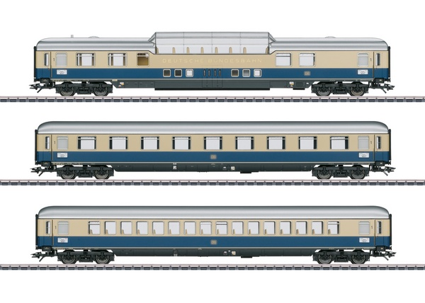 Marklin 43881 Rheinpfeil 1963 Express Train Passenger Car Set 1