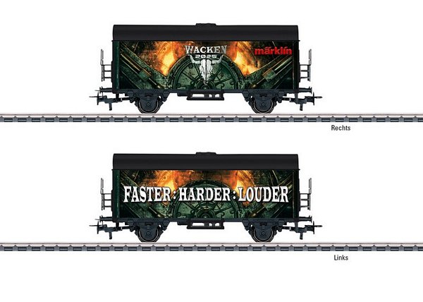 Marklin 44292 Wacken Open Air Refrigerator Car 2025