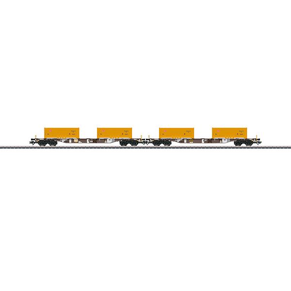 Marklin 47131 Soil Excavation Stuttgart 21 Container Transport Car Set
