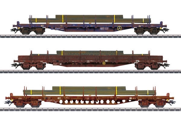 Marklin 47160 Flat Car Set