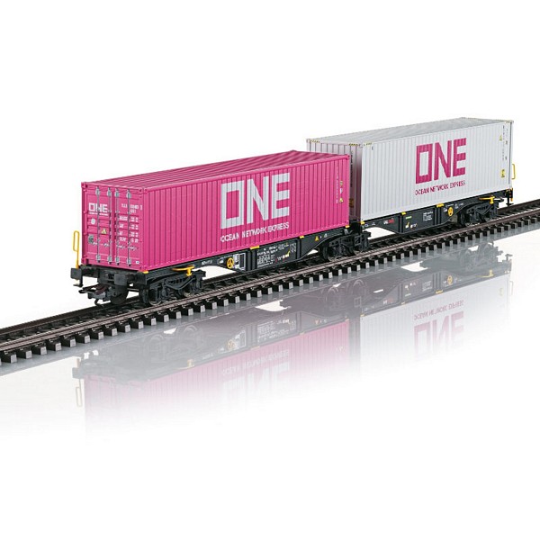 Marklin 47814 Type Sggrss 80 Double Container Transport Car