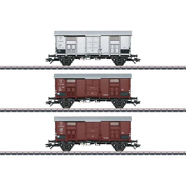 Marklin 47870 FS Pitched Roof 3-Car Set Era III