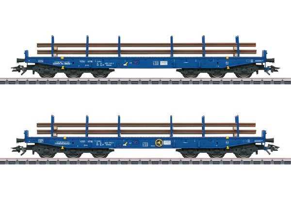 Marklin 48659 Railpro He.-Duty Flat Car Set