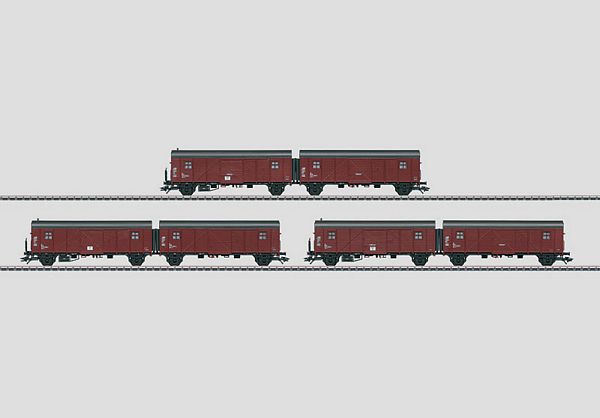 Marklin 48850 3 German Federal Railroad DB Leig-Einheit