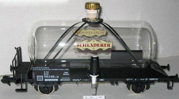 Marklin 5428 Glass Tank Car Schladerer