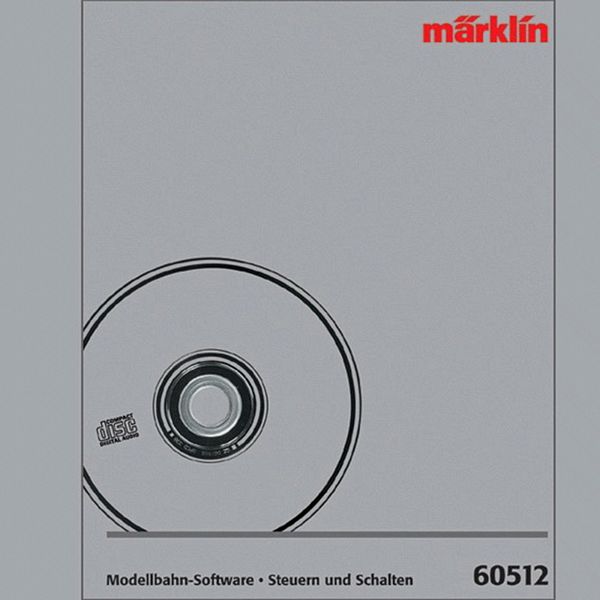 Marklin 60512 Model Railroad Software Controlling Trains and Accessories