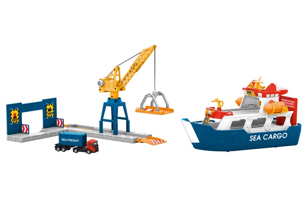 Marklin 72223 Marklin my world Freight Ship and Harbor Crane