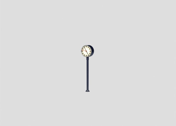 Marklin 72815 Lighted Railroad Station Platform Clock