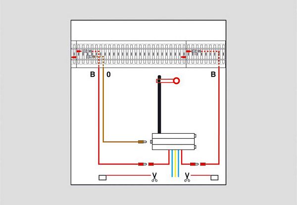 Marklin 74043 Signal Feeder Wire Set for C Track