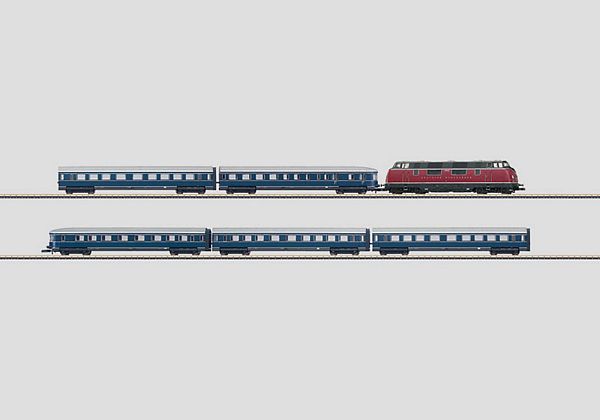 Marklin 81176 Blauer Enzian Blue Gentian Long Distance Express Train